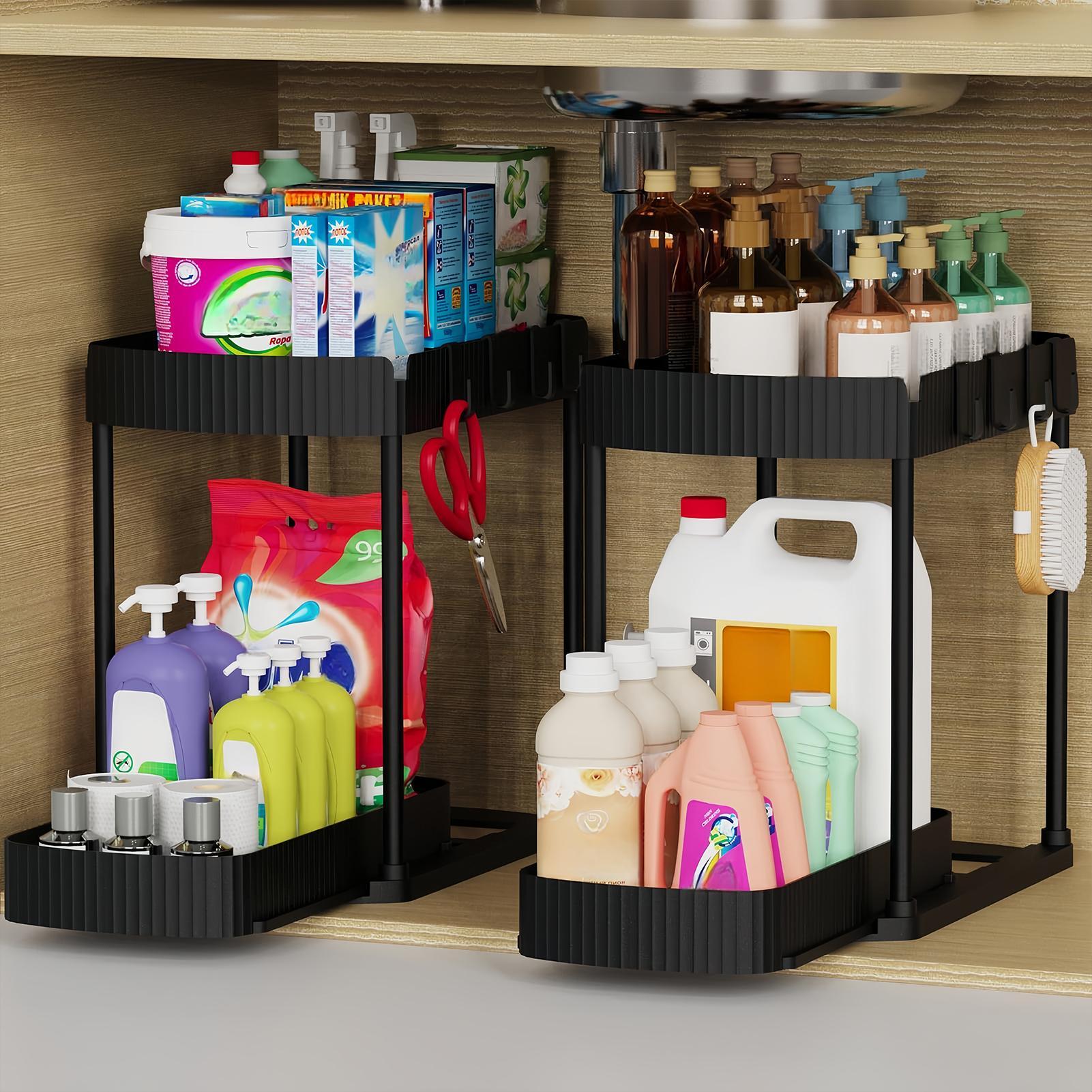 Organizador debajo del fregade - Food Storage Without Pantry reseña y precio