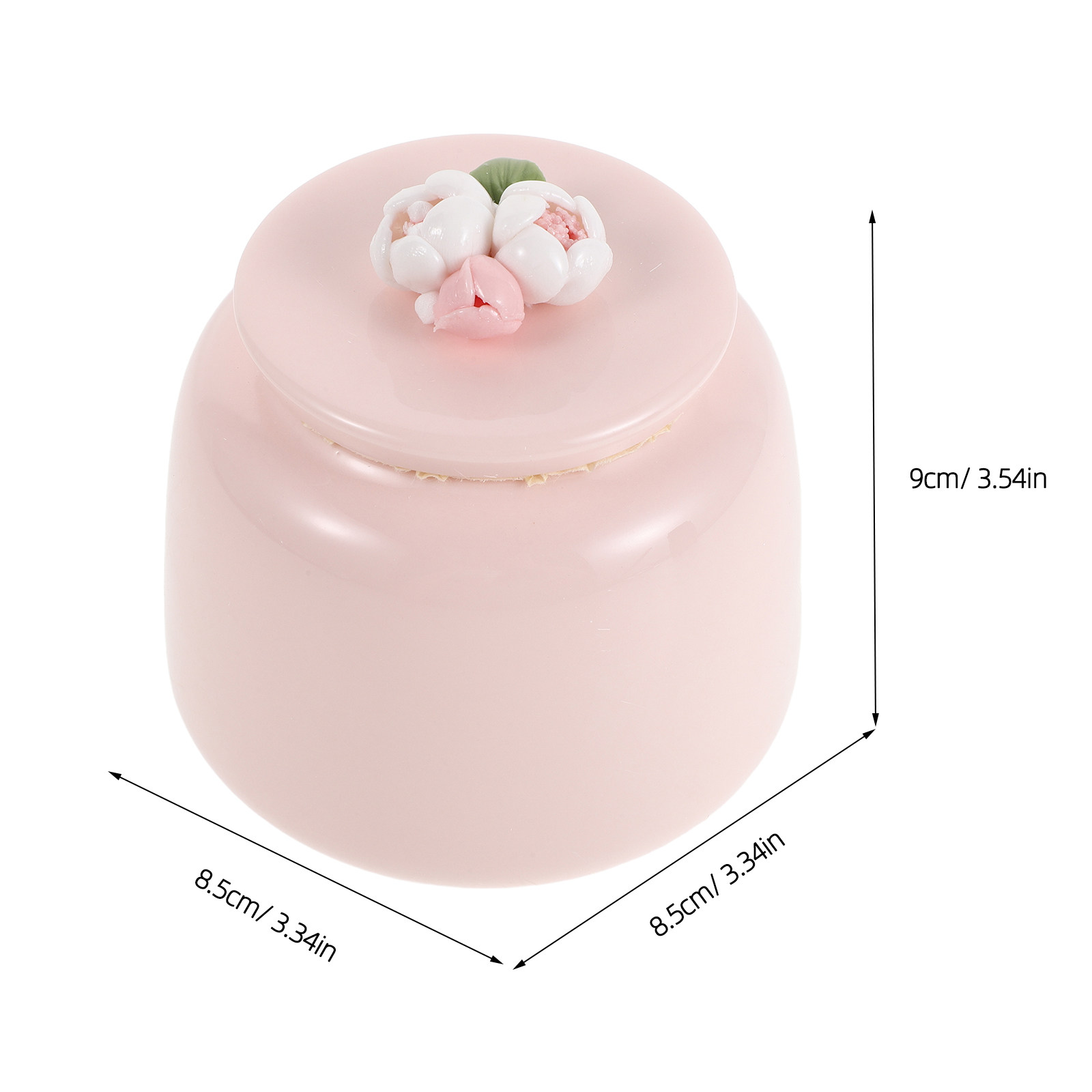 Tarro de Té de Cerámica Rosa,  - Food Storage Jars Airtight reseña y precio