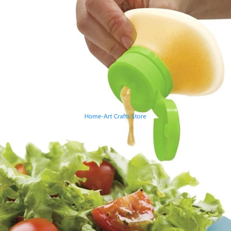 Y3NA Botellas exprimibles para - Salad Dressing Bottle reseña y precio