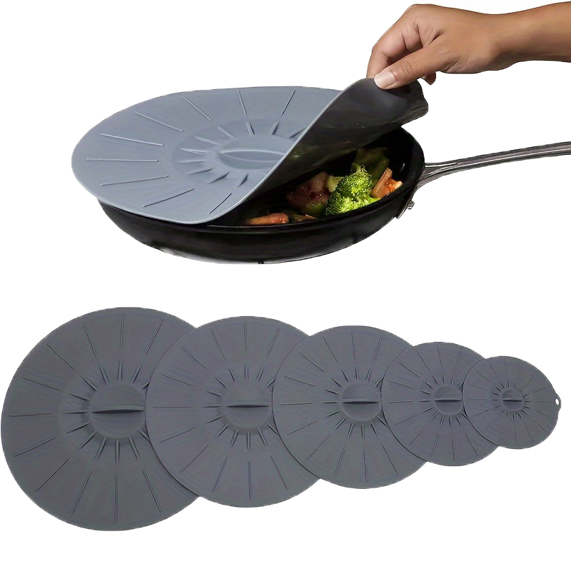 5 Tapas de Silicona Universale - Silicone Stretch Lid reseña y precio