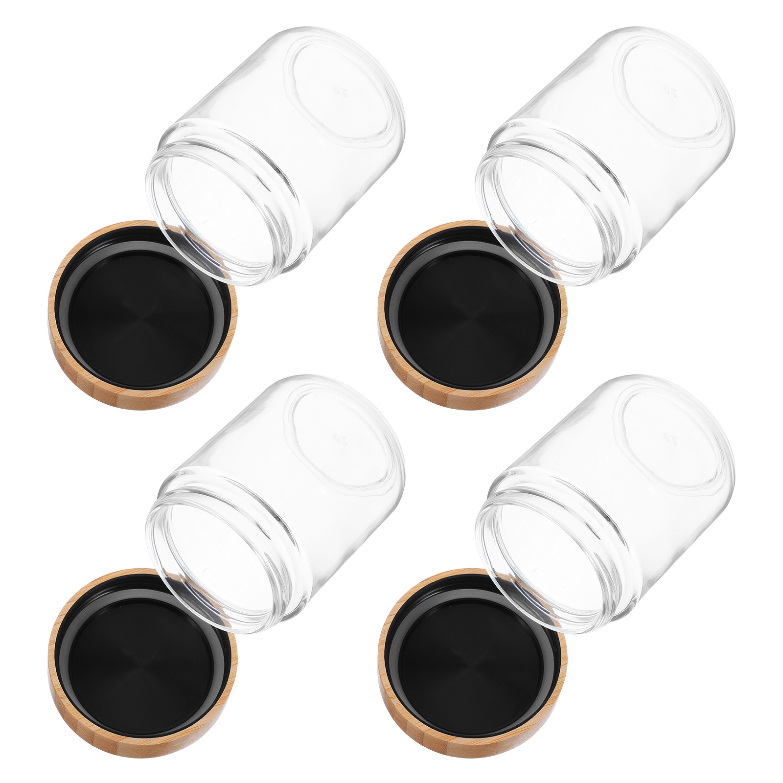 4 Frascos de Vidrio para Almac - Food Storage Jars Airtight reseña y precio