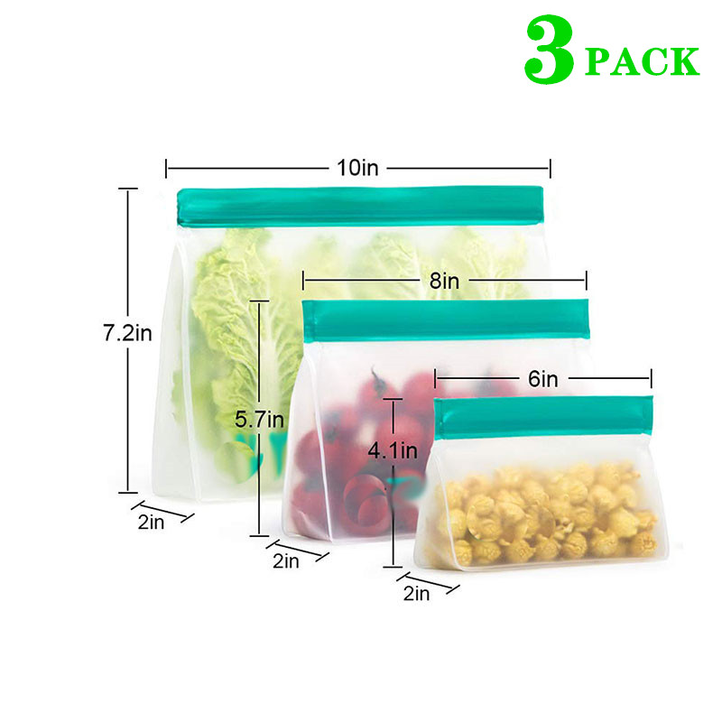 Bolsa de almacenamiento de ali - Food Storage Zipper Bags reseña y precio