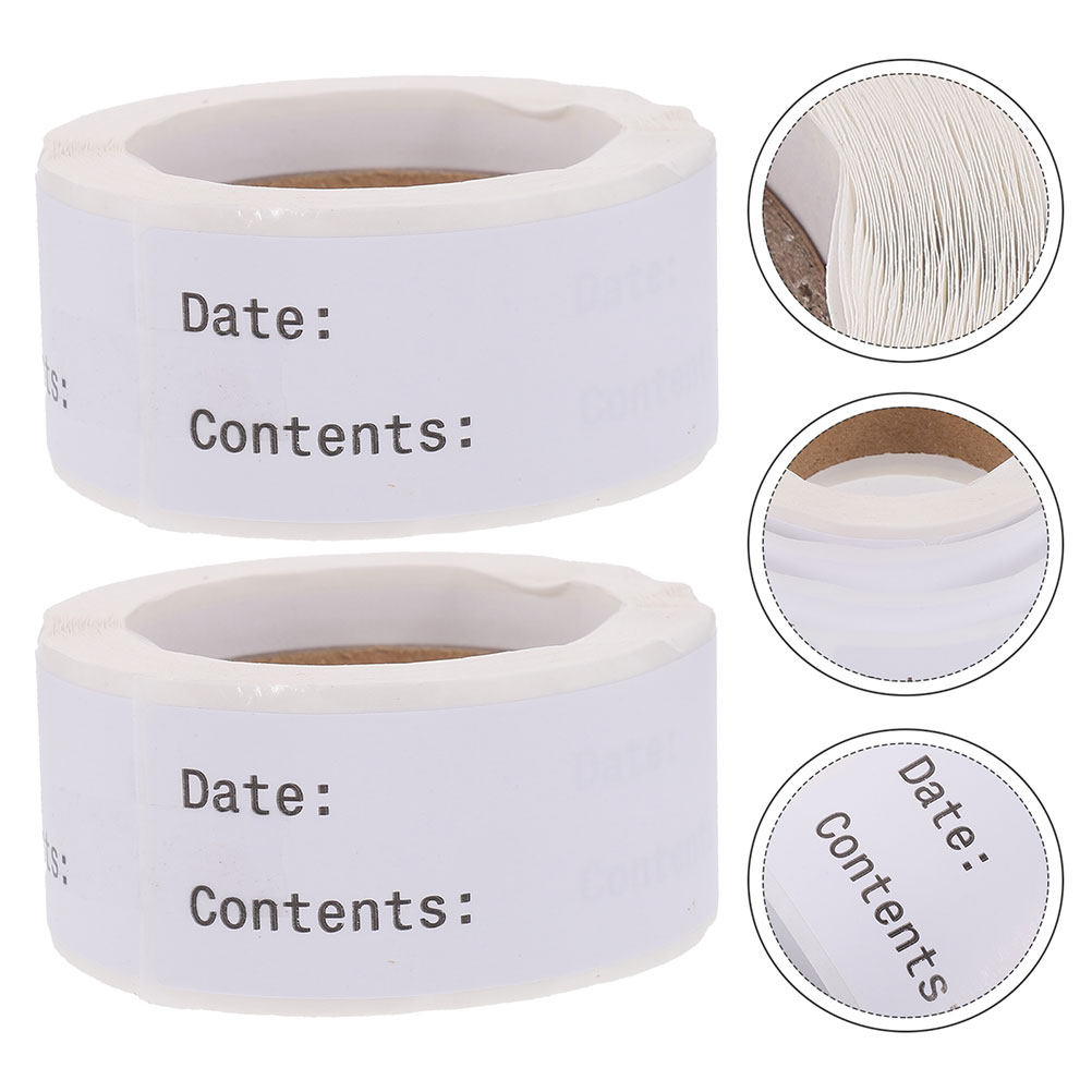 Etiquetas de Alimentos Removib - Food Storage Jar Labels reseña y precio
